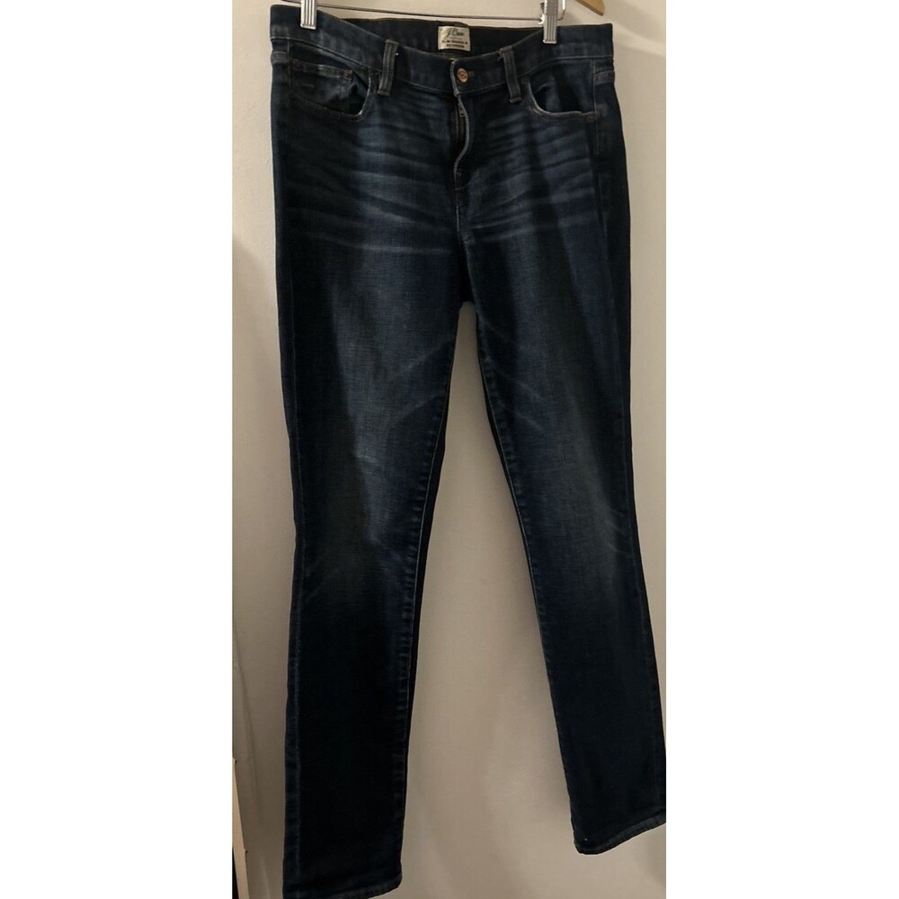 J.Crew Women’s Slim  Broken In Boyfriend Leg Dark Wash Jean Size 29T